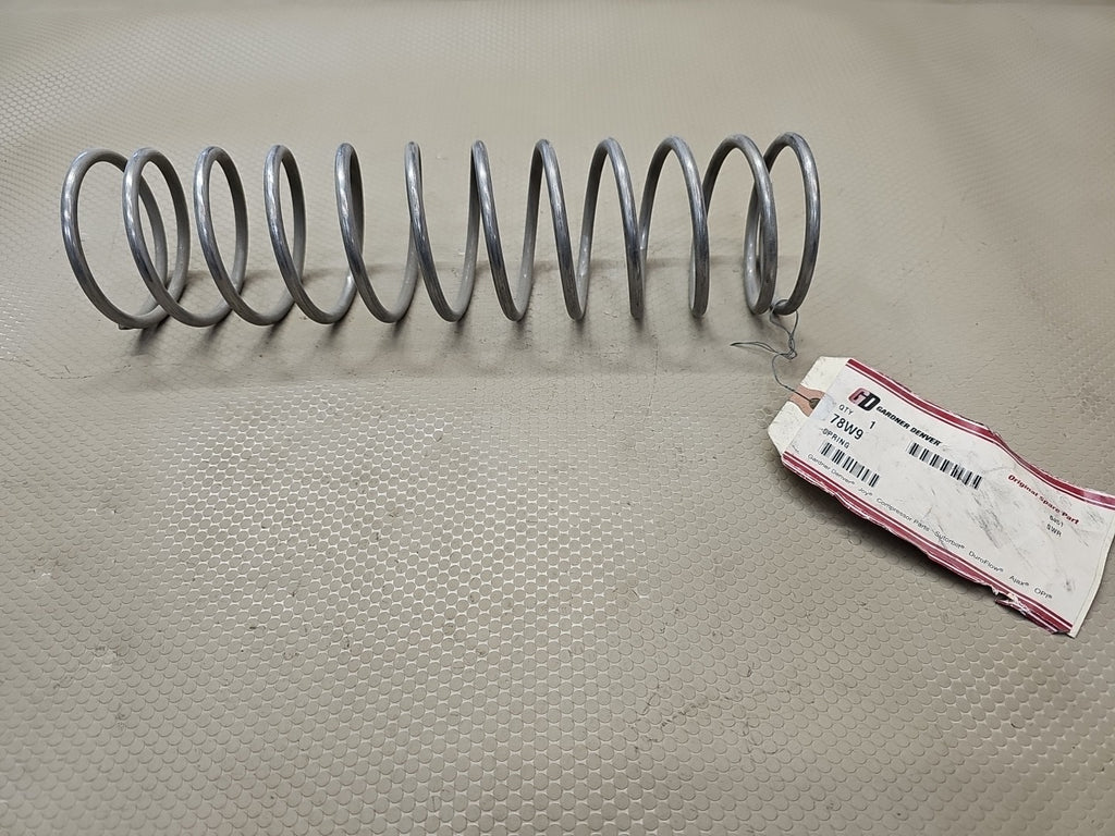 Gardner Denver Spring Replacement 78W9 Compressor SPRING 3.075OD X 11.8 OEM NEW 