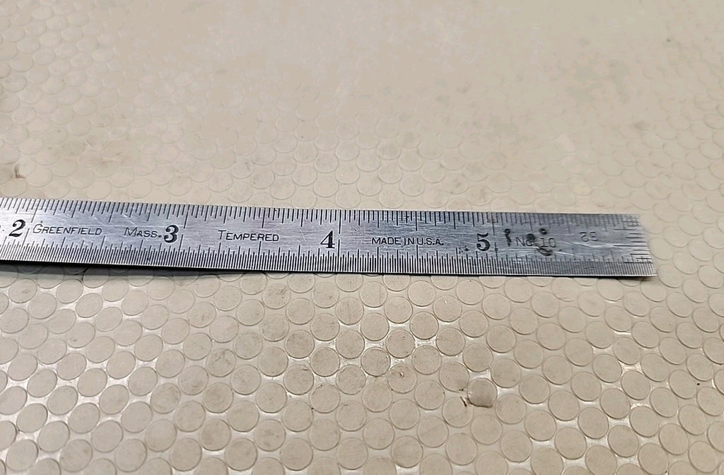 Goodell-Pratt Co. Vintage Machinist's Ruler No. 10