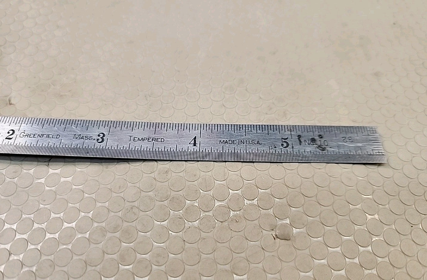 Goodell-Pratt Co. Vintage Machinist's Ruler No. 10
