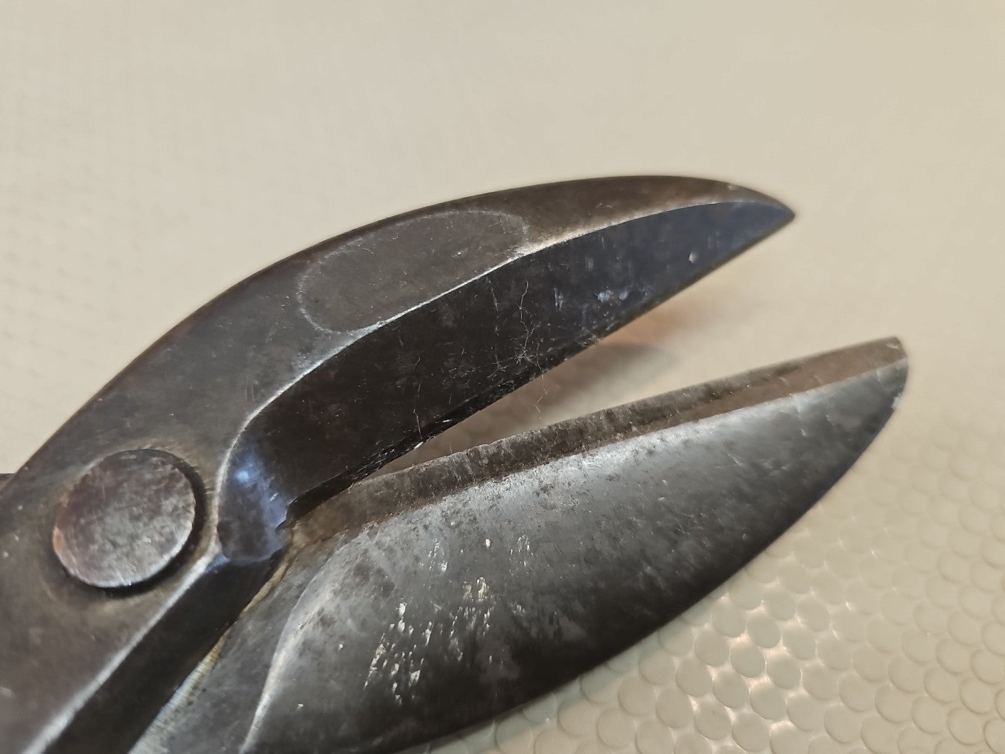 Bartlett Mfg Co Detroit Mich 14” Shears  1401 Compound Levered Metal Snips Vtg.