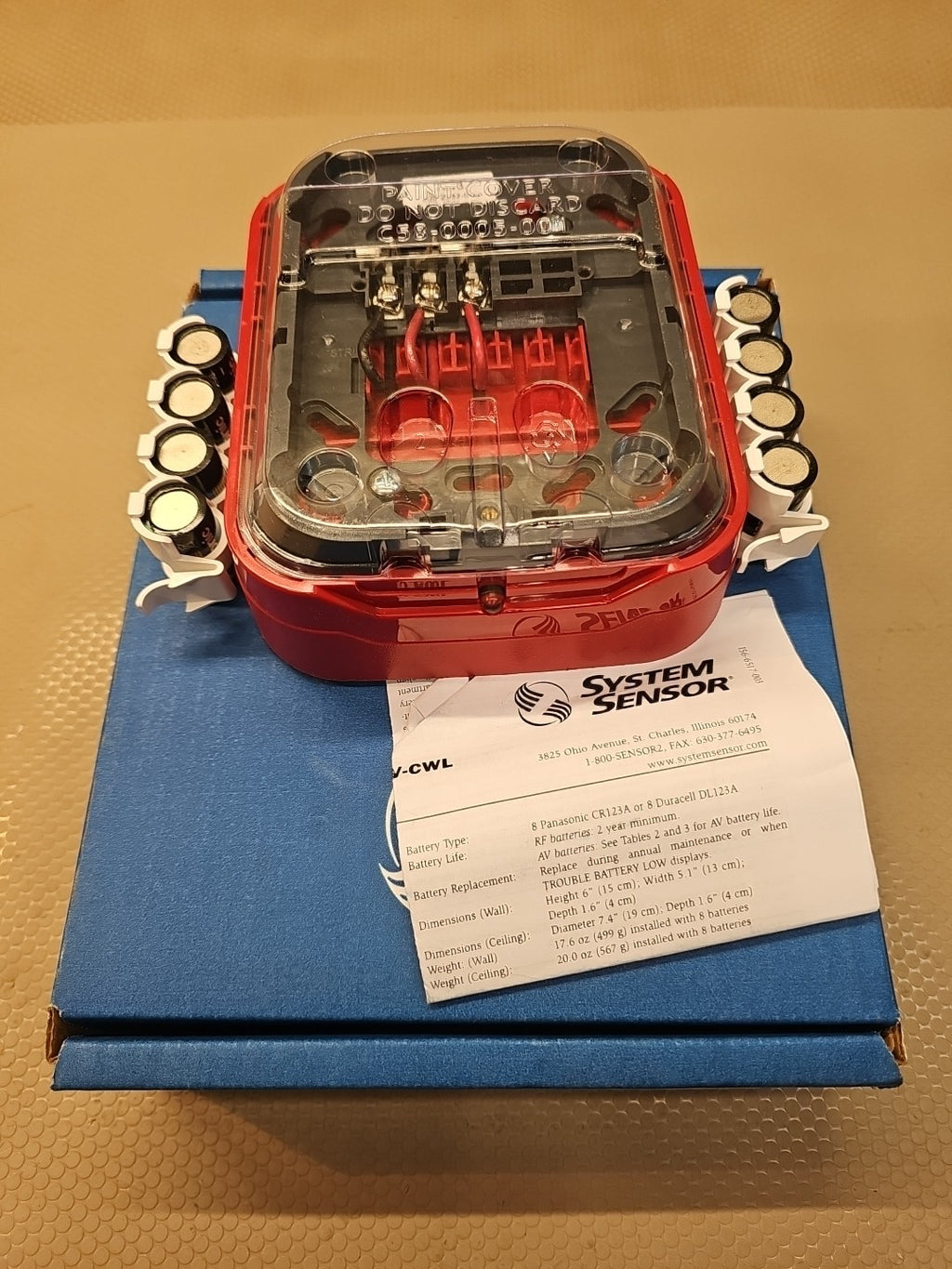 NEW SYSTEM SENSOR WAV-RL