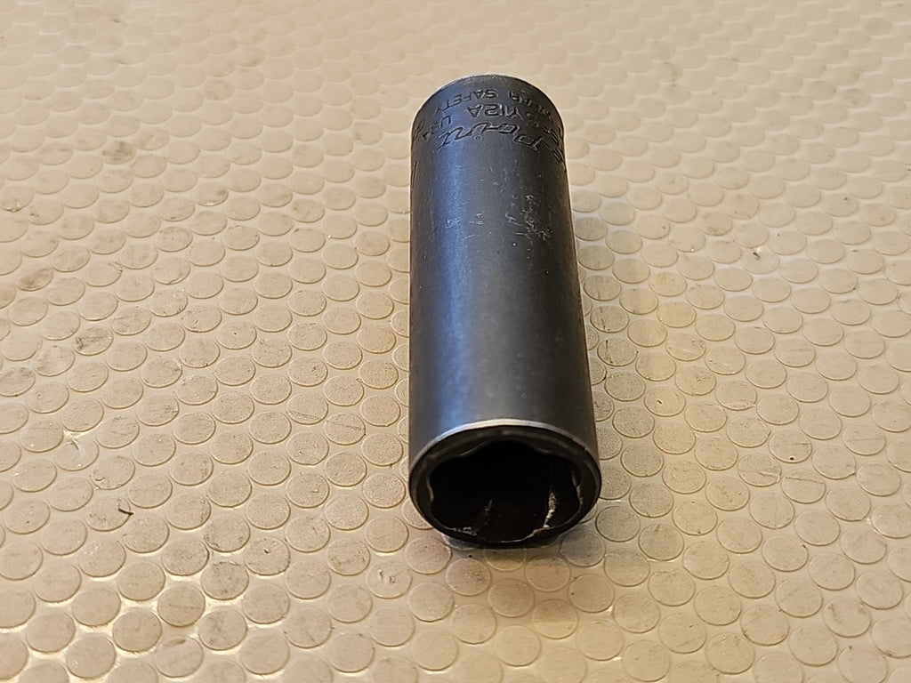 Blue Point 3/8” drive 12mm Deep Twist Impact Socket TSFSY12A