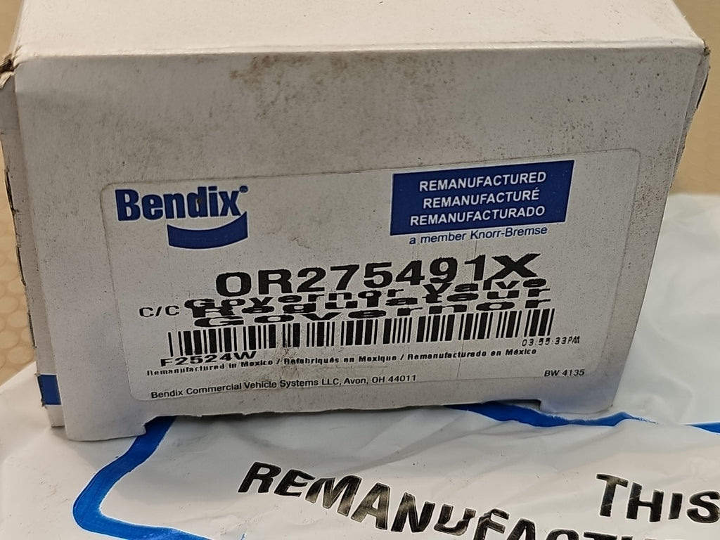 Bendix 0R275491X Air Governor Brake Controller 