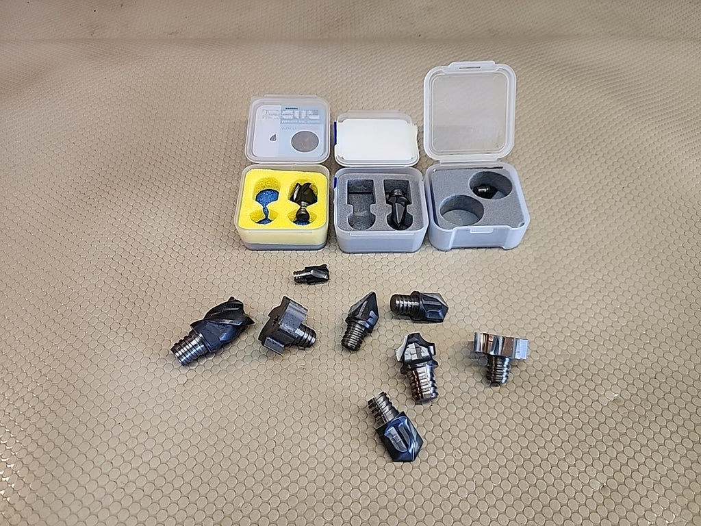 Lot of 11 Carbide Inserts ISCAR Multi Master & Other
