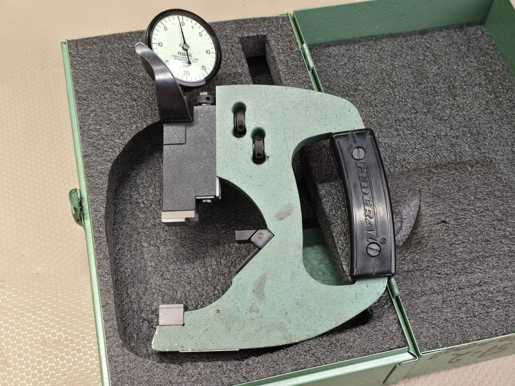 Federal Snap Gage 300P-3. 2-3”  Mahr Indicator Case 