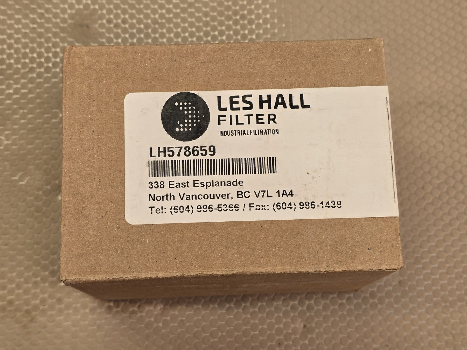 Les Hall Filter LH578659 Industrial Hydraulic Filter Element New