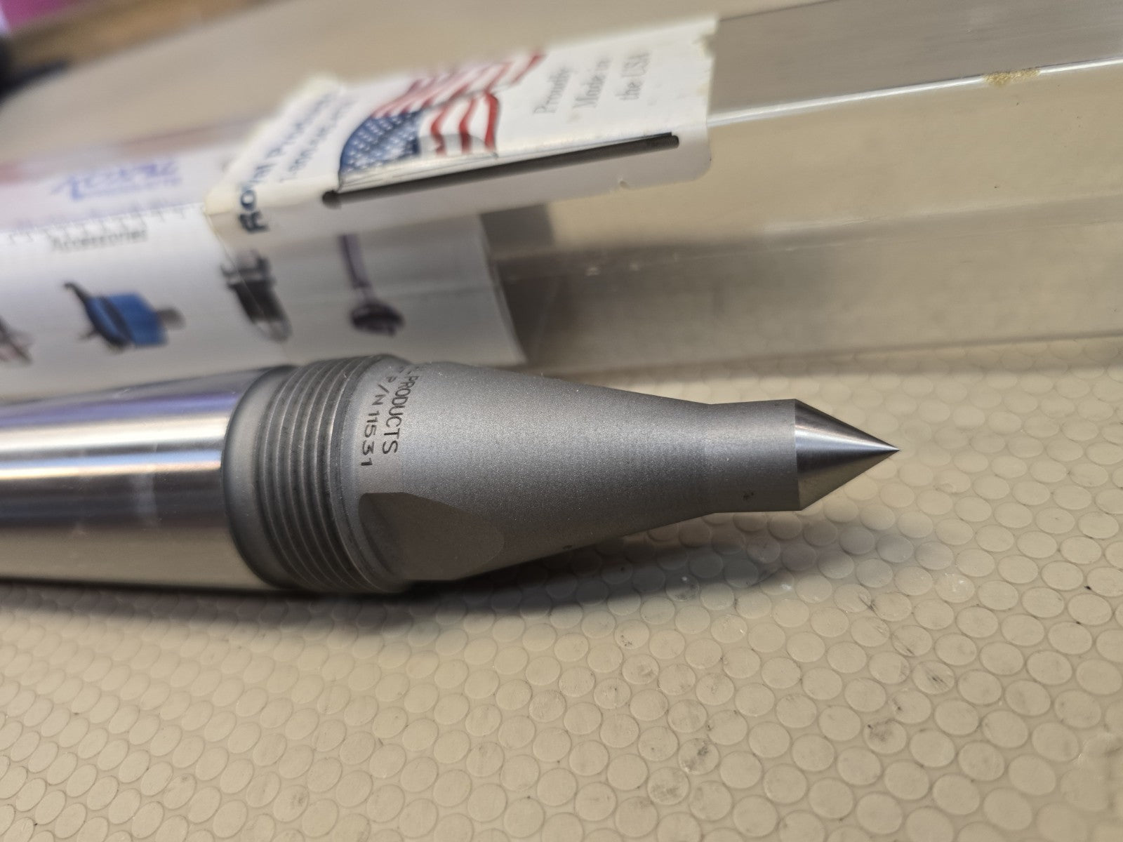 NEW ROYAL PRODUCTS 11531 4MT Alloy Steel Dead Center Threaded