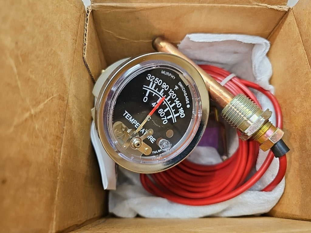NEW MURPHY A25T-160-25-1/2 Temperature Swichgage 32º-160°F 32-160 NEW