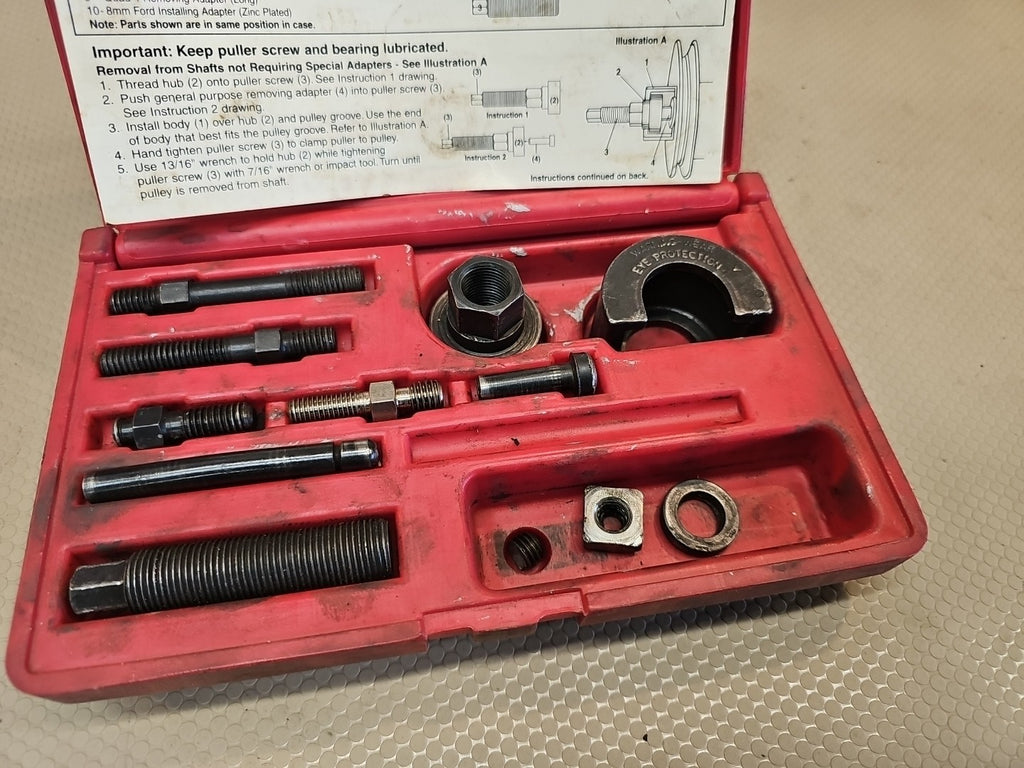 Lisle ADAPTER FOR LIS38850 PULLEY PULLER 3/8IN.X16 SHORT USA  KD