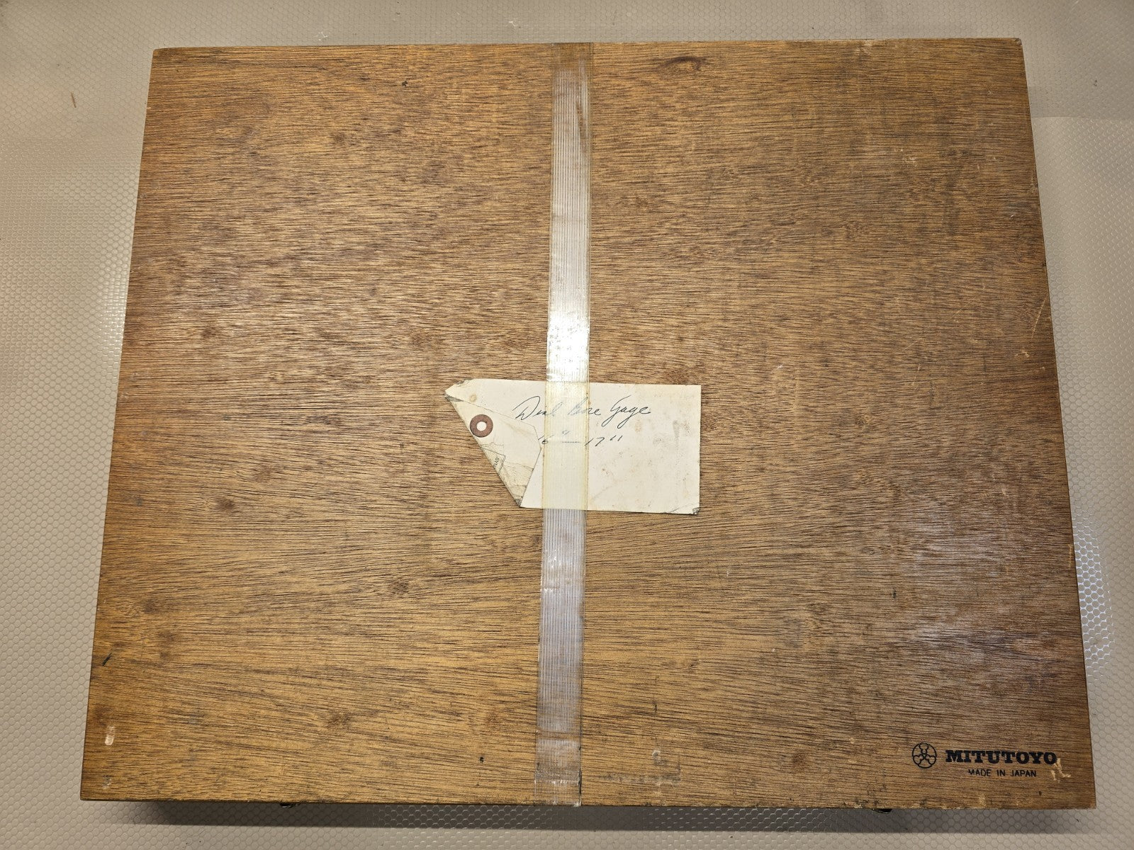 Mitutoyo 511-324 Dial Bore Gage 16'' - 24" .0001'' LARGE Wood Box *100% MINT!*