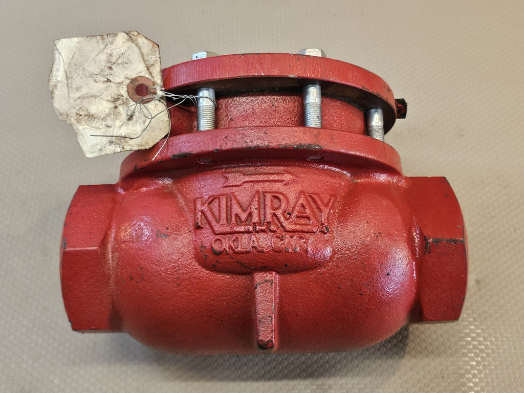 Kimray 212 SMT MOTOR 2" 300# MOTOR VALVE THREADED STRAIGHT BODY Cat# EUB 230