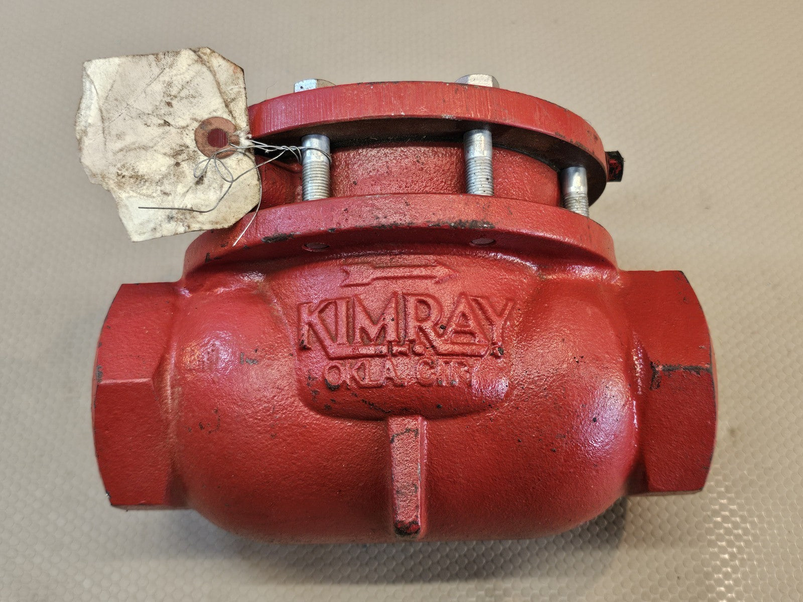 Kimray 212 SMT MOTOR 2" 300# MOTOR VALVE THREADED STRAIGHT BODY Cat# EUB 230
