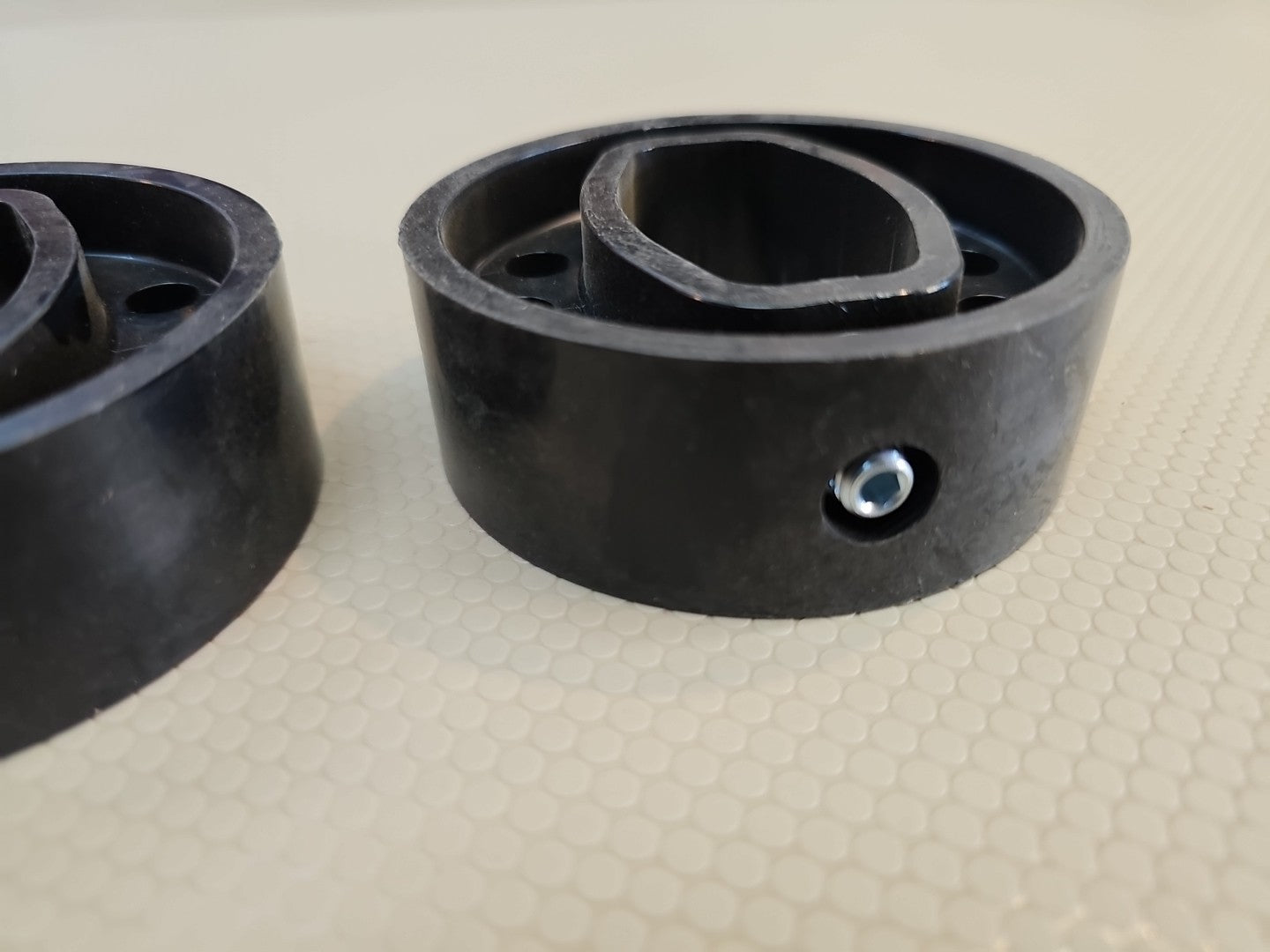Roll Rite 76810 Tarp Centering Flanges (Pair) for Bow Tube–Set Screws incl., OEM