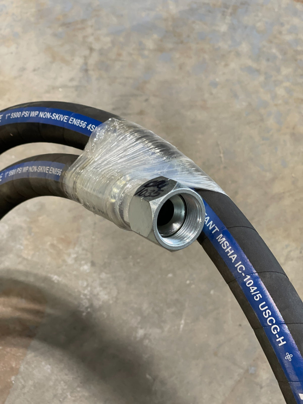 Flextral NT300-16 Hydraulic Hose 1" ID 5000 PSI 11 Ft