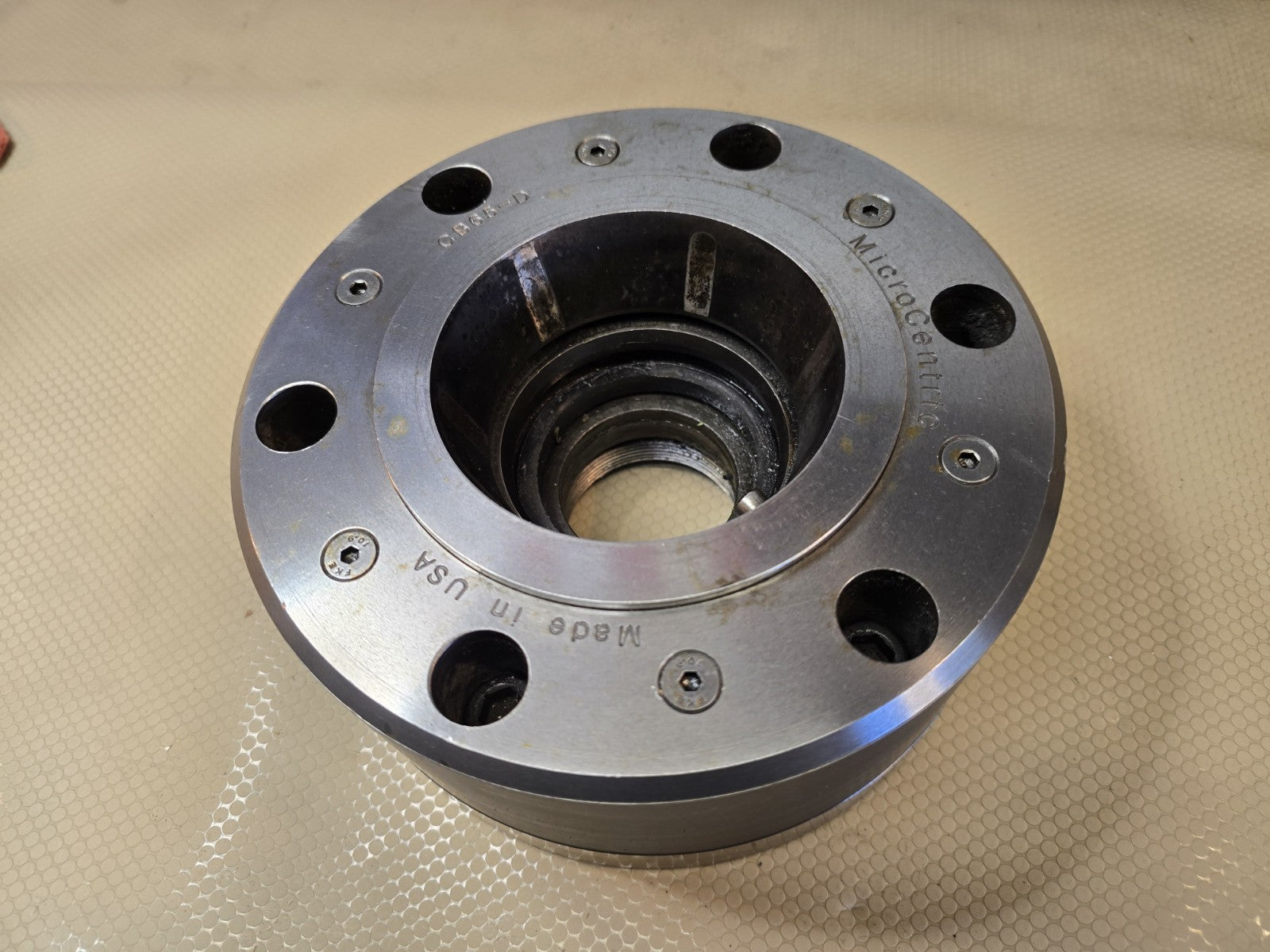 MICROCENTRIC HAINBUCH CB65-D COLLET CHUCK Quick Change 8 Inch