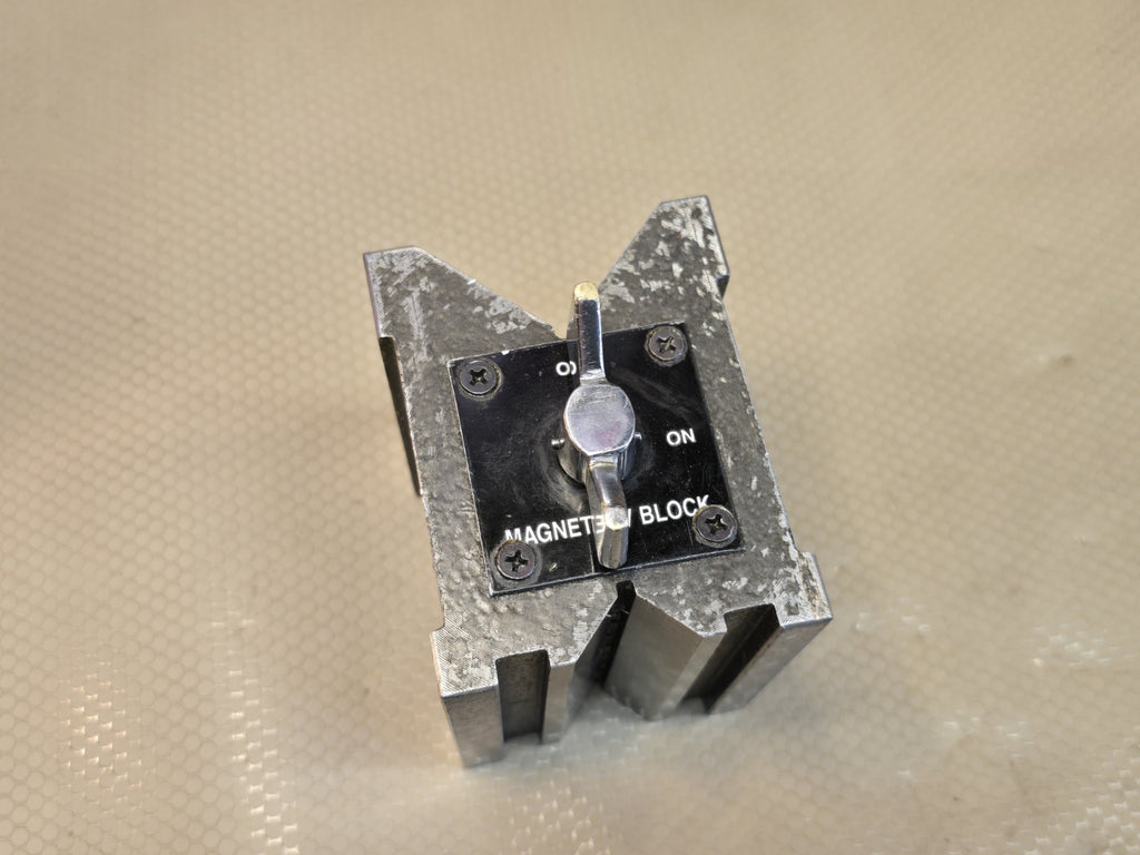 6" Single - Magnetic B Block - Dual Vee
