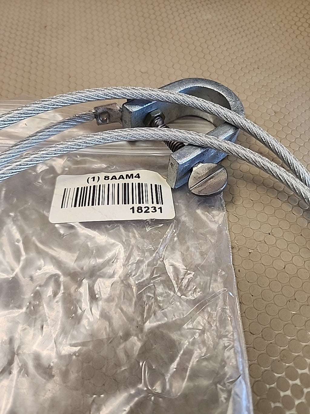 Grounding Wire 8AAM4 18231 Nueller Clip 75 AMP No. 25-C A2428DH