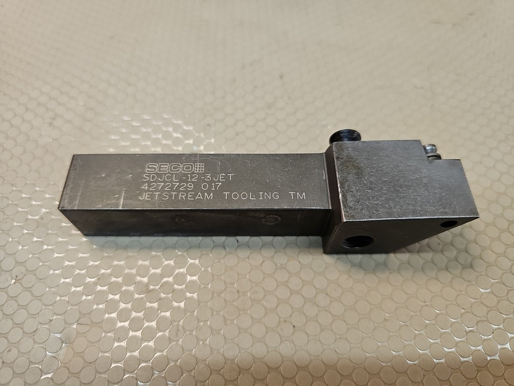 SECO SDJCL-12-3 LATHE TURNING TOOL HOLDER  SQUARE SHANK 