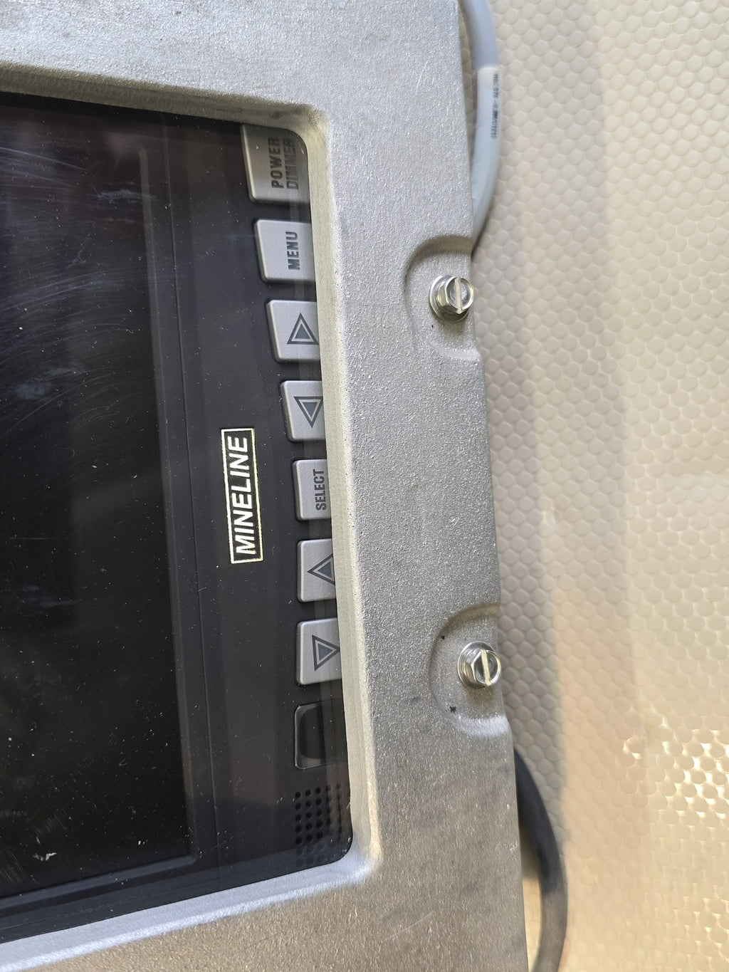 Mining Controls Inc 7030-33665-25 Mineline 7" Rugged LCD Monitor Display 12V