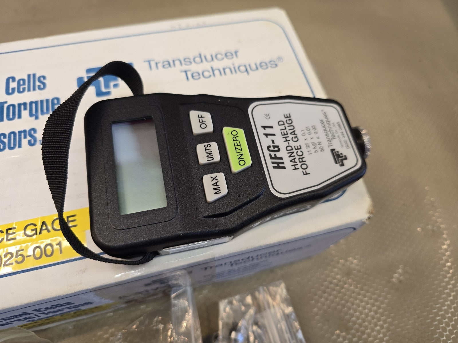 HFG-11 Handheld Force Gauge Transducer Technologies