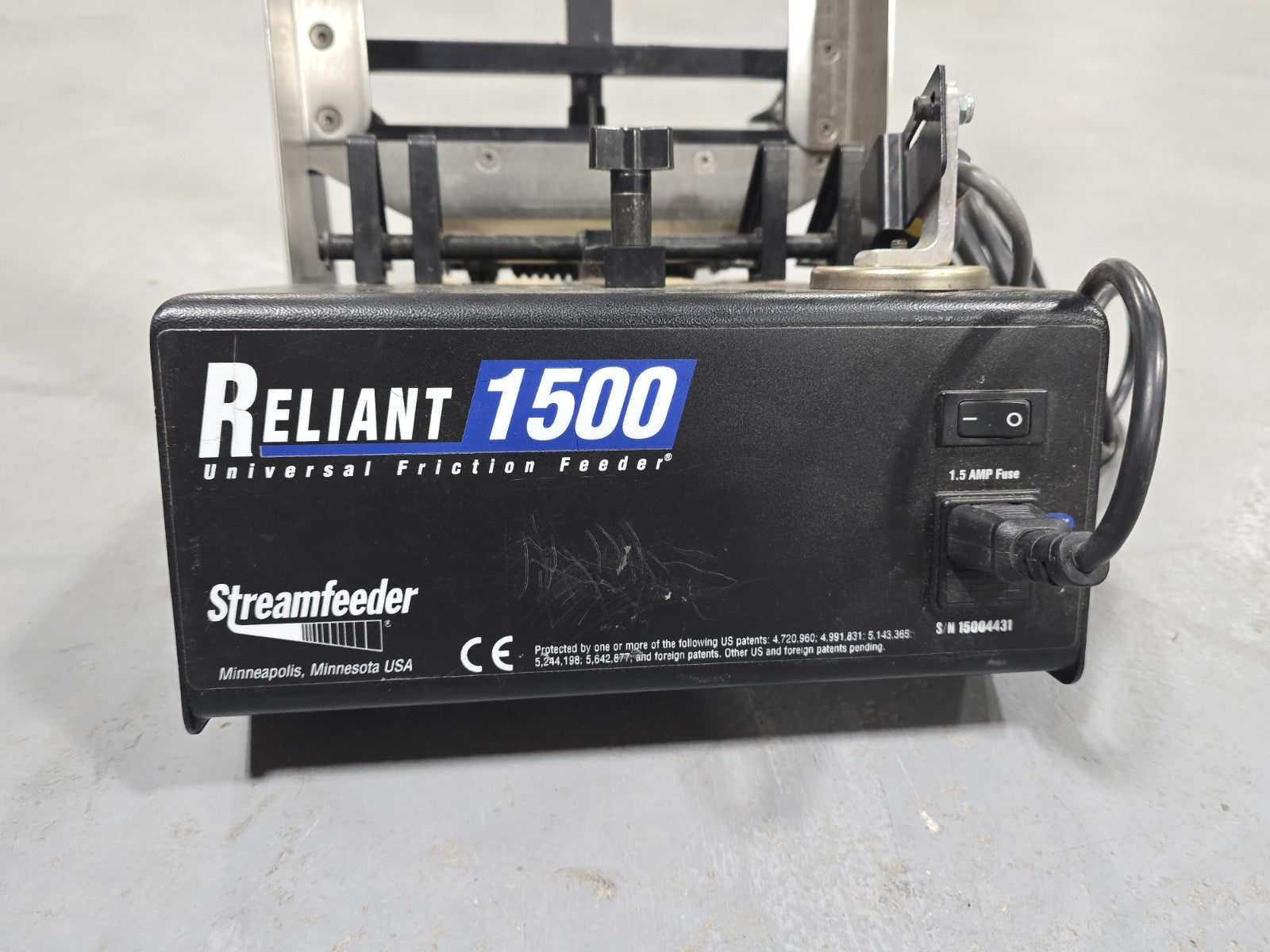 Streamfeeder Reliant 1500 Stream Feeder Product Feeder *Light Use*