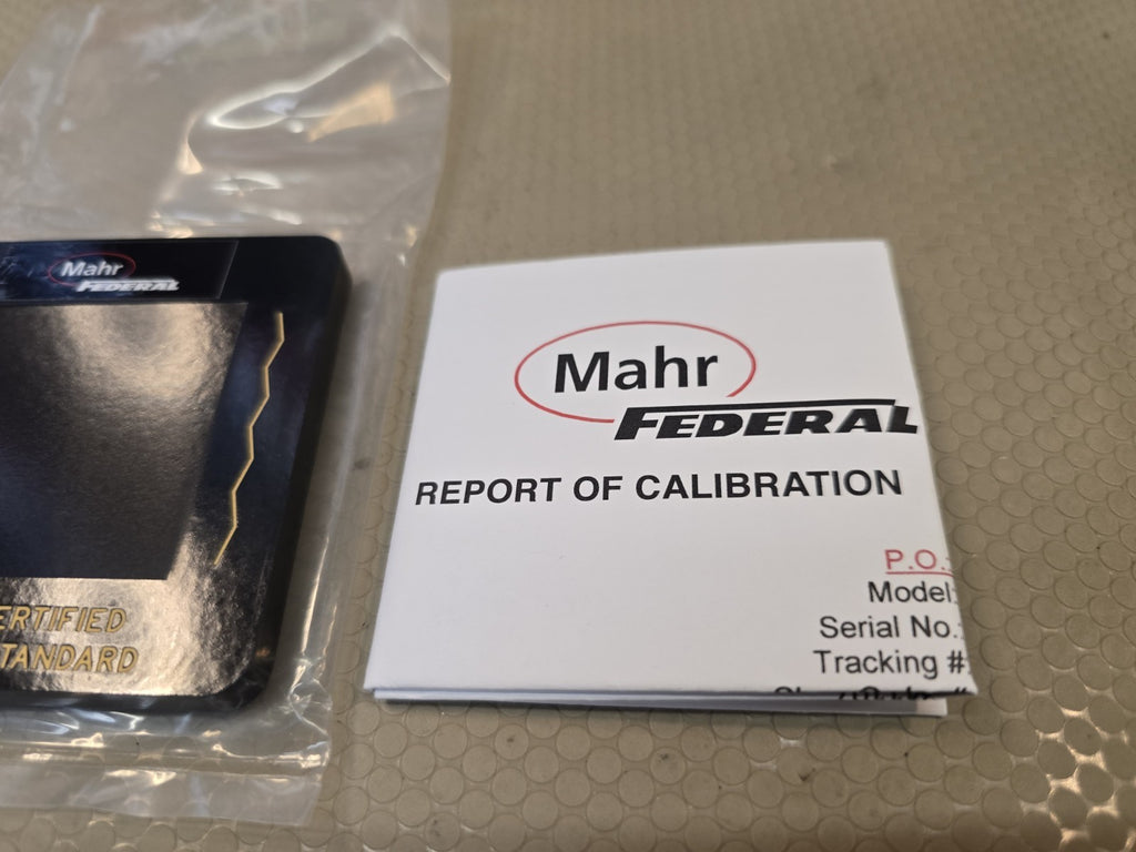 GENUINE Mahr Federal PMD-90101 Roughness Specimen *Light USE*