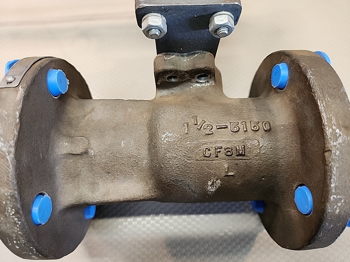 JAMESBURY Ball Valve 1-1/2" 5150 CF8M Class 150