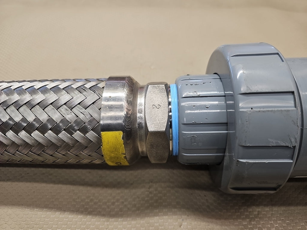 HOSE MASTER CA316HP STAINLESS STEEL BRAIDED FLEXIBLE CORRUGATED MB-316 2"