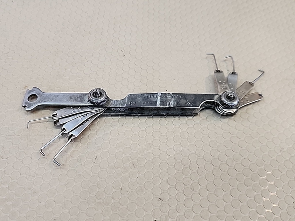 Vintage Blue Point by309-w Spark Plug Gap Gauge Tool Made In USA