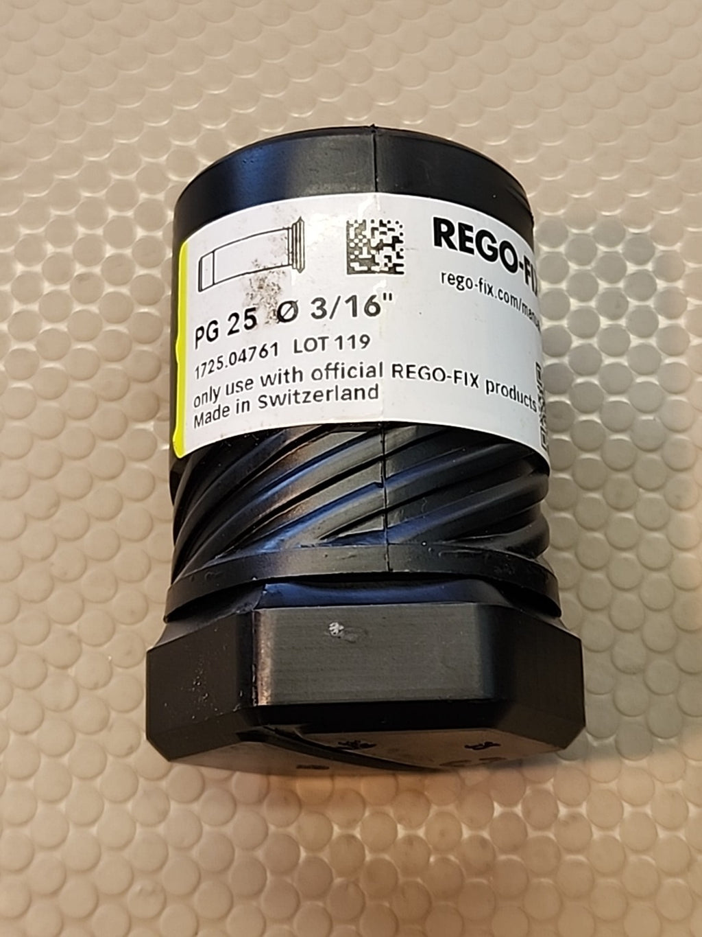 REGO-FIX POWRGRIP - PG25-CF Ø 3/16" - Collet Toolholder - 1725.04761