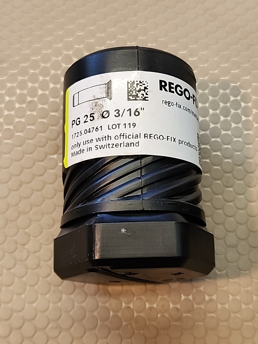REGO-FIX POWRGRIP - PG25-CF Ø 3/16" - Collet Toolholder - 1725.04761