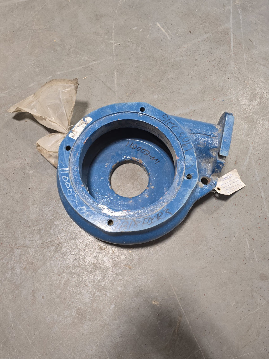 Metso Minerals 110007-M1 SHR High Chrome Slurry Pump Casing Volute VS 80 213-80