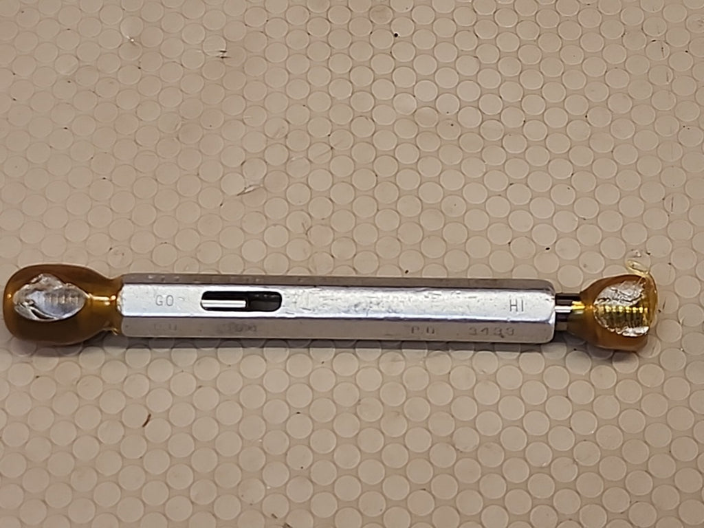 .511 DEPTH 712520-1HELICOIL THREAD PLUG GAGE GO NO GO P.D.'S = .3395 & .3433