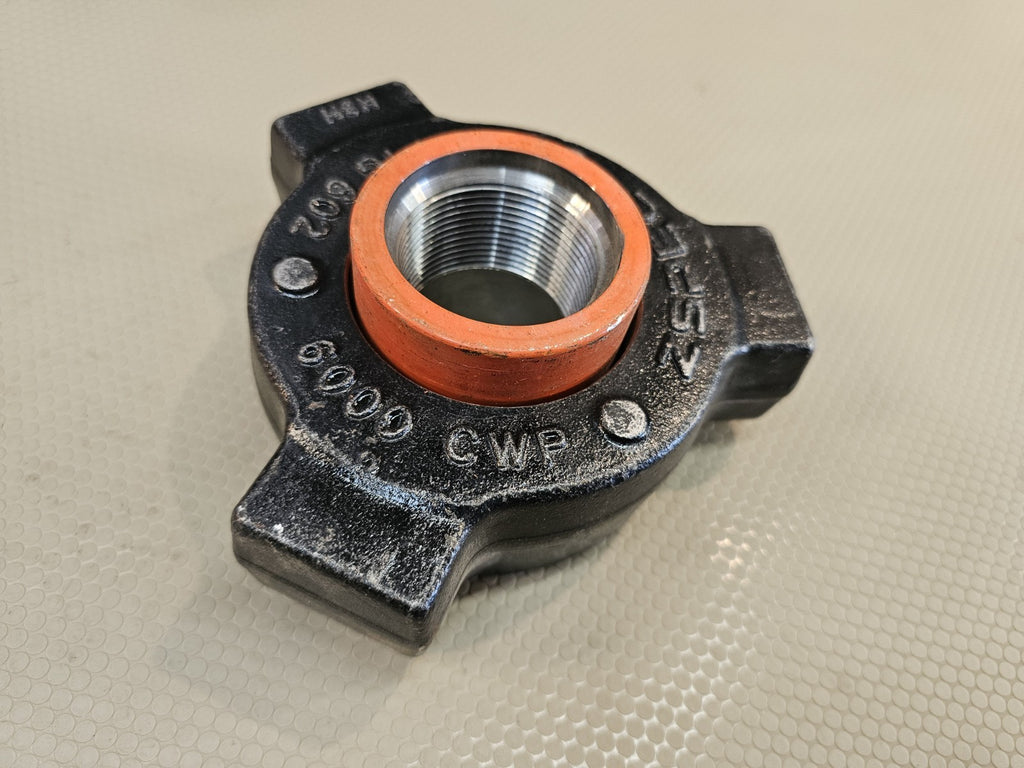 ZSPEC 4" Fig 602 Hammer Union (Black/Orange Sub) 6000 CWP
