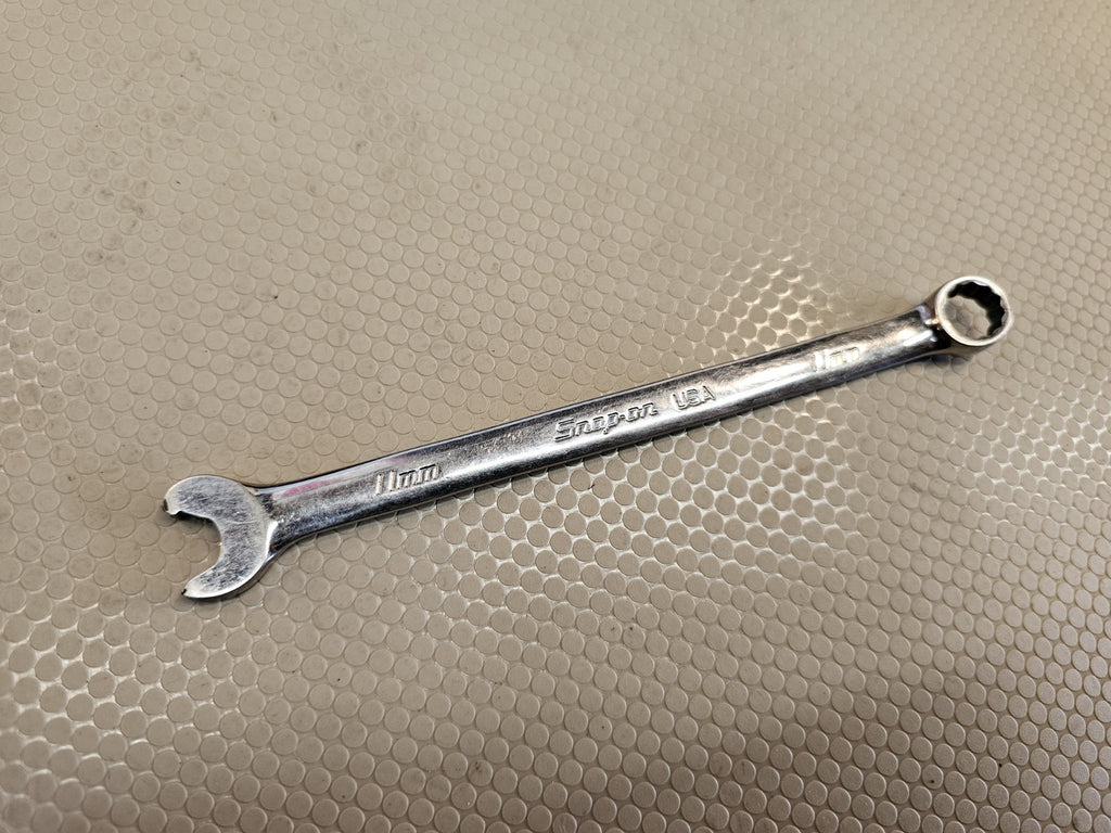 Rare Snap-on 11mm Speed Open End Combination Wrench 12 Point SRXM11 Tool USA EX