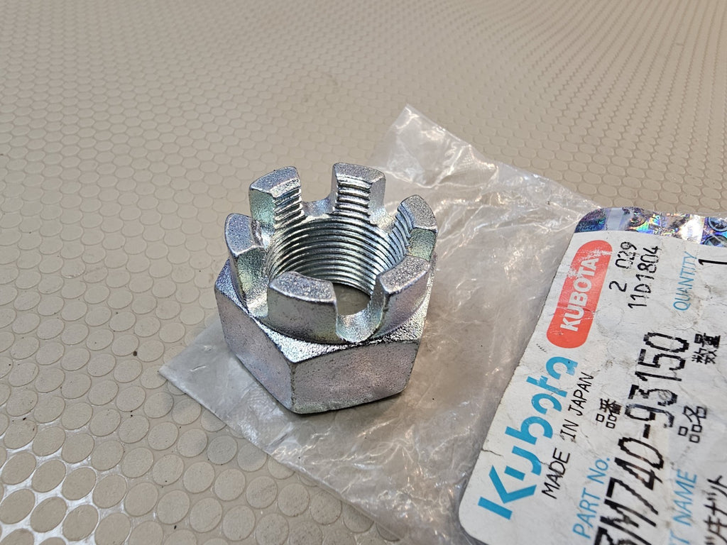 NEW OEM KUBOTA RTV500 REAR AXLE CASTLE NUT 3M740-93150