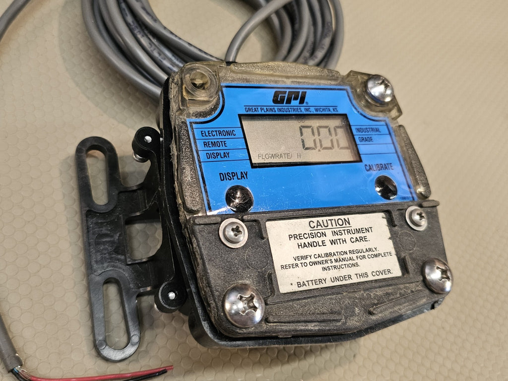 GPI GG500-MLocal Mount Display Liquid Chemical meter device *works*