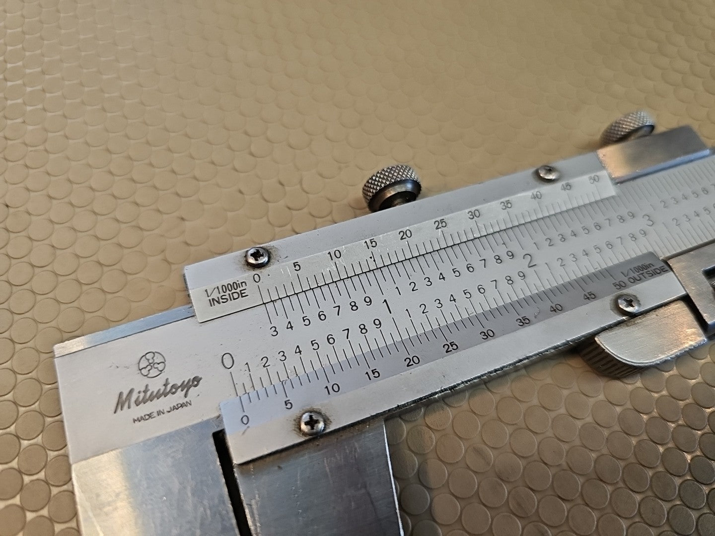 Mitutoyo Nib Jaw Fine Mitutoyo 160 Vernier Scale Caliper Nib Style Jaws 12 inch