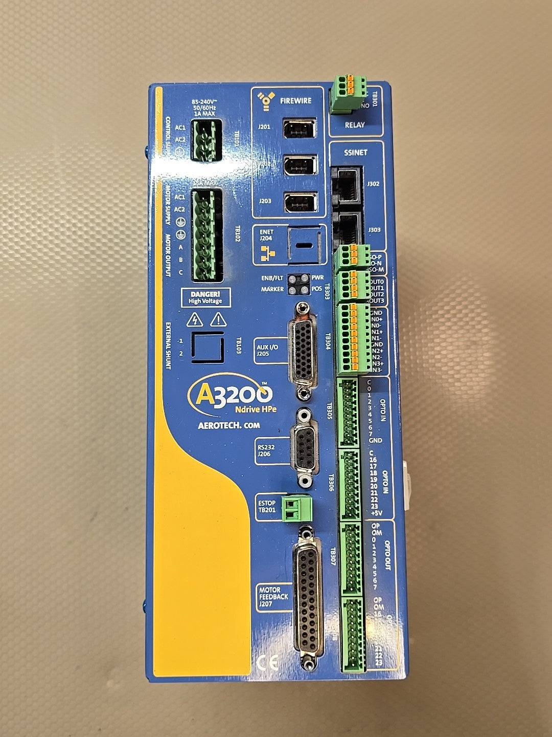 AEROTECH NDRIVEHPE10-IO-MXH NDRIVEHPE10IOMX *LIGHT USE*