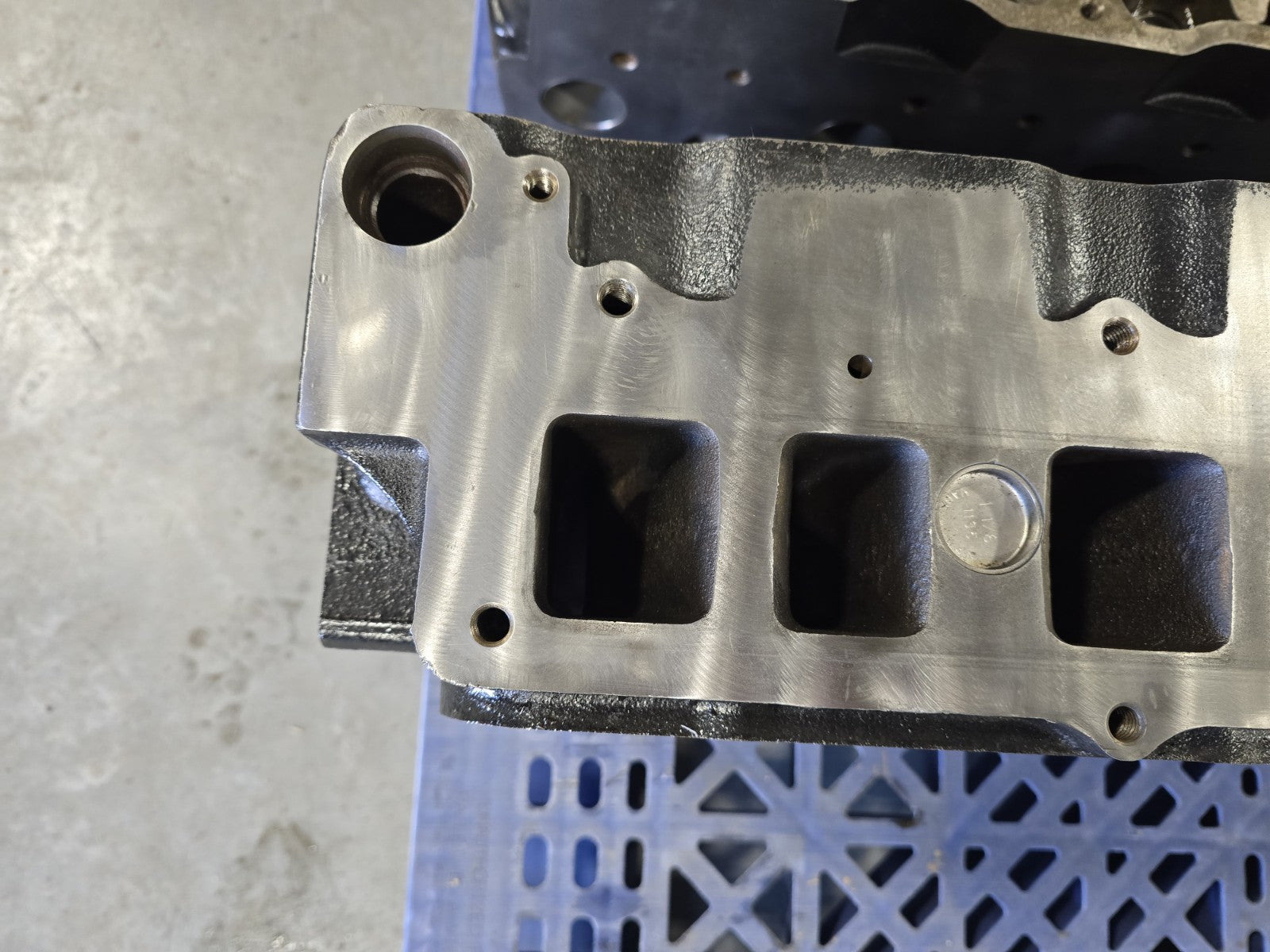 Genuine International DT466 Cylinder Head 1891092C91 *Professional Reman*