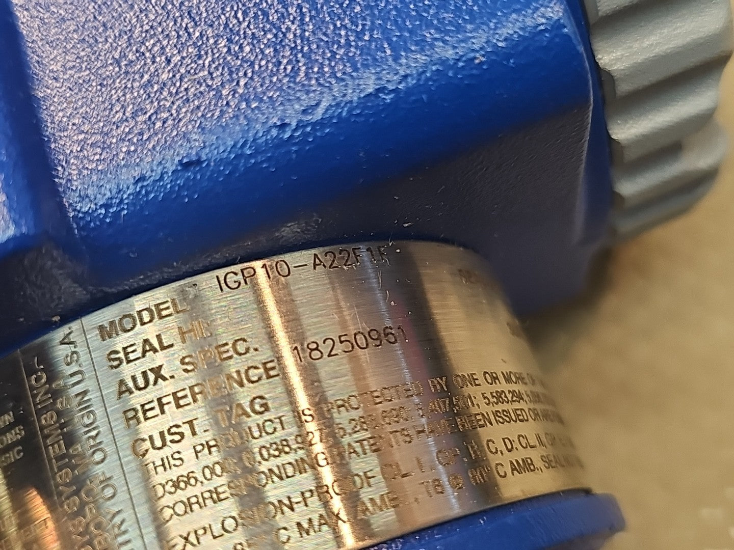 Foxboro Transmitter Valve IGP10-A22F1F New Best Model MSRP $1800
