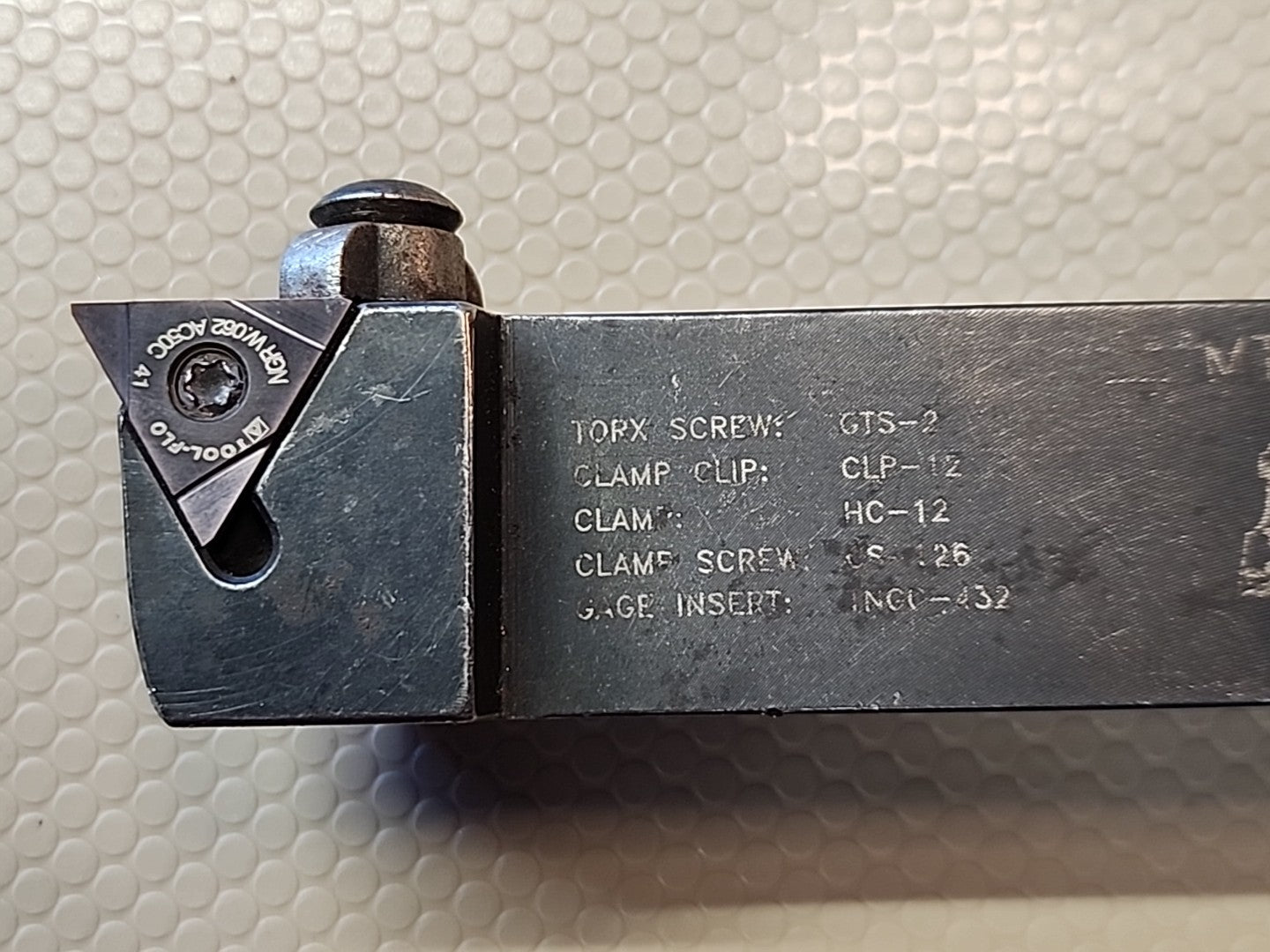 DORIAN MTVOR20-4D-CN INDEXABLE LATHE TOOL HOLDERS 