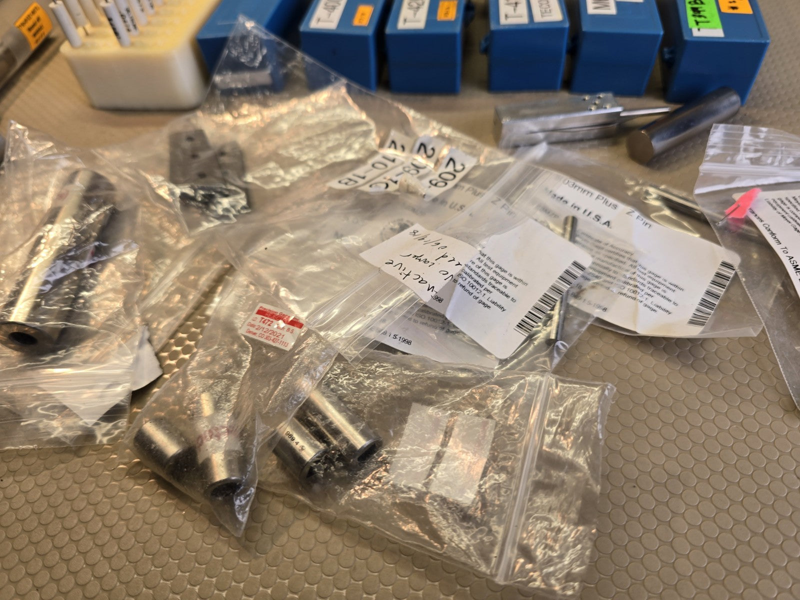 Lot Of Deltronic Pin Plug Gages Some Meyer / Other Brands 