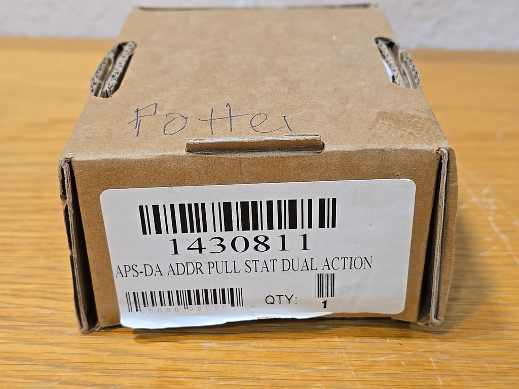 NEW Potter Nohmi APS-DA Dual Action Addressable Pull Station 1430811