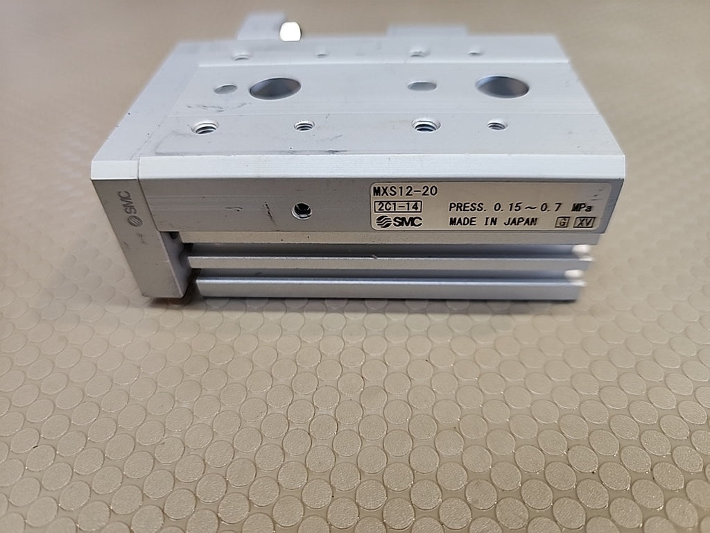 Smc MXS12-20 Guided Slide Cylinder 12mm 20mm 0.7mpa