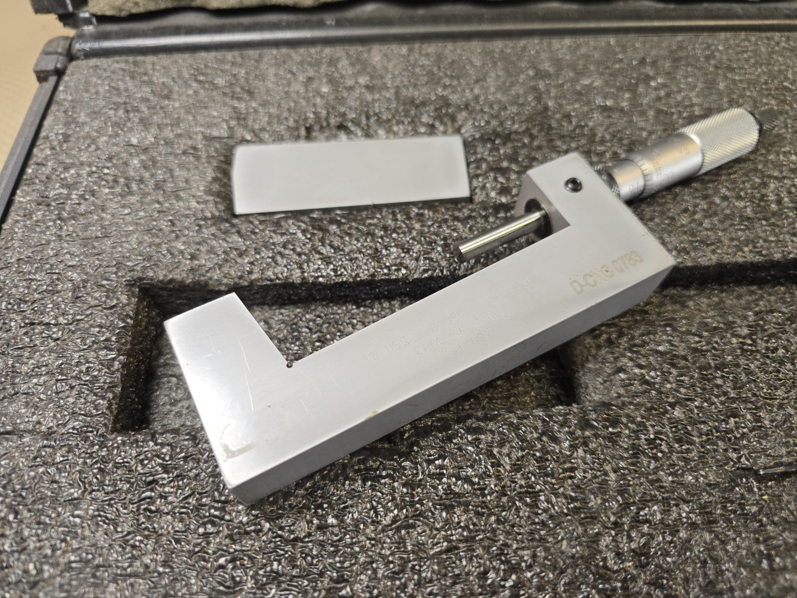 Gagemaker CL-1003 Camlock Micrometer Gage 2” - 3" For API Weld Flange Thickness