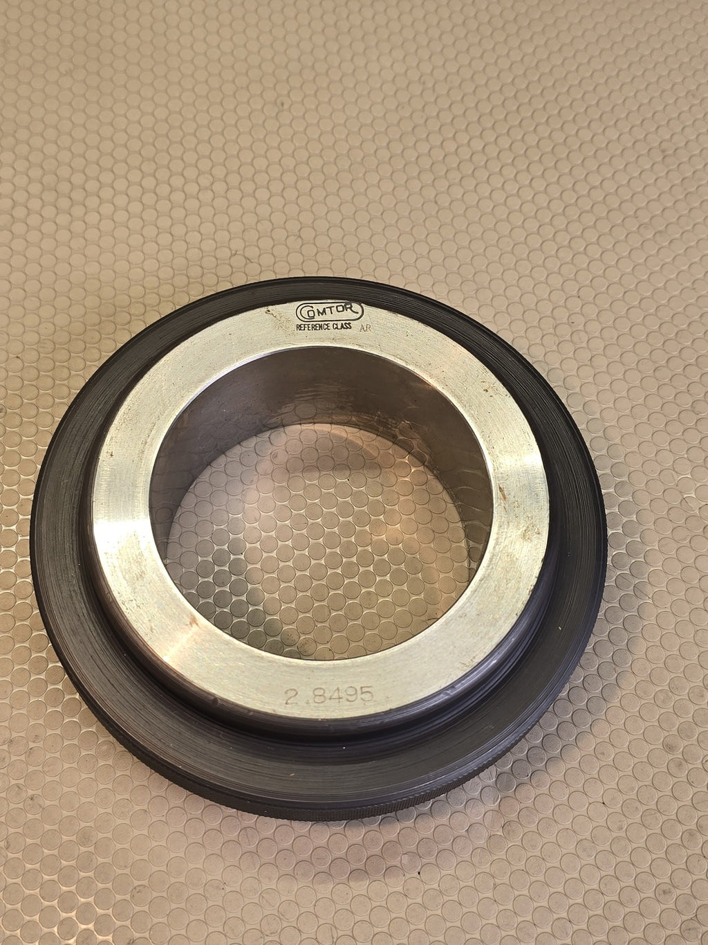 Comtor 2.8495 Plain Bore Ring Gage Setting Master AR Class