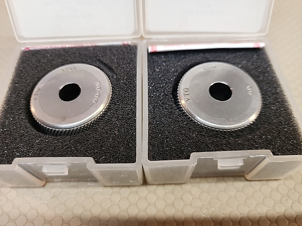 Vermont Gage Bore Guages .3735 GO/.3727 NO GO Bore Ring Set 