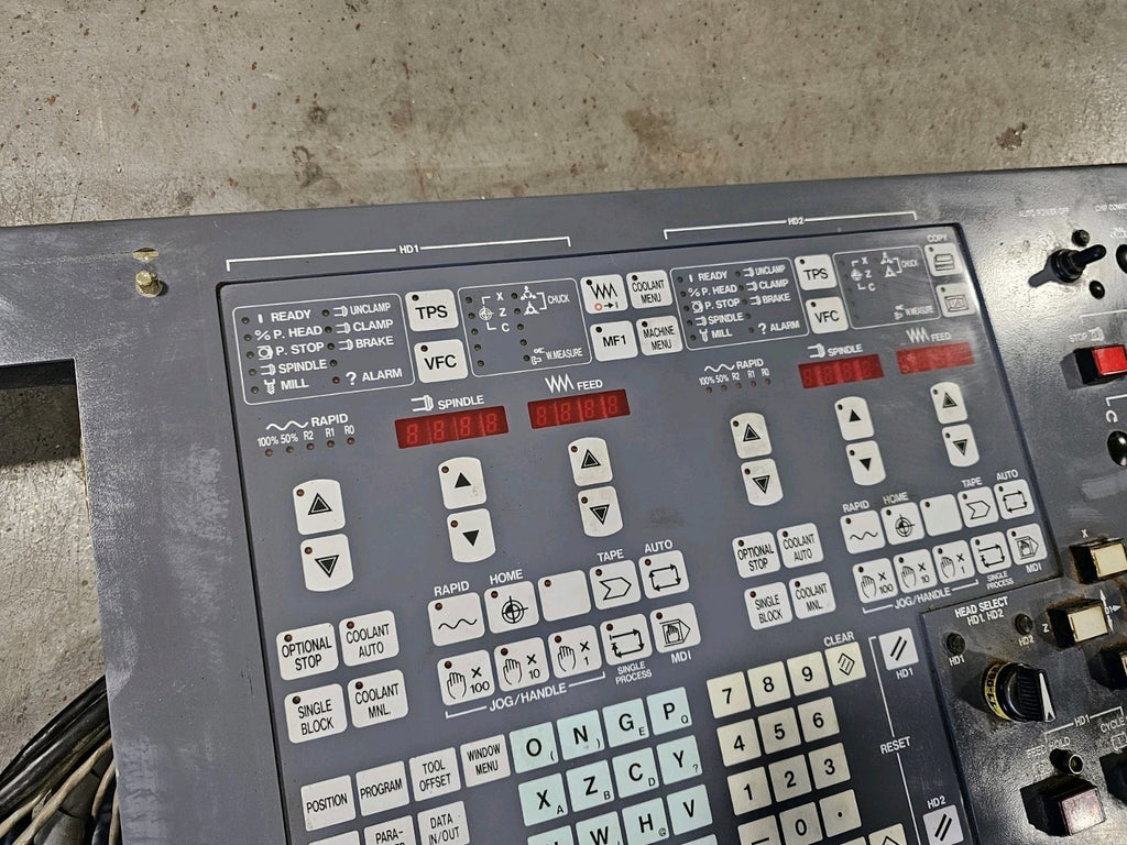Mazak Mazatrol M Plus Operator Station - Entire Assembly 4yz408b-3 Mitsubishi