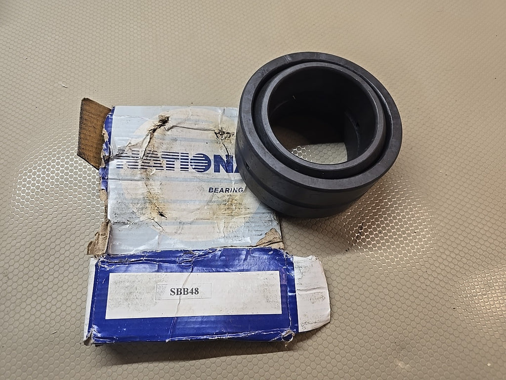 SBB48 Spherical Plain Bearing (3" Bore, Sealed) National Bearing GEZ76ES-2RS 3"